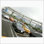 曇り時々雨の大黒へ