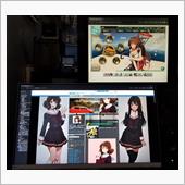 家のPC；結局2画面運用