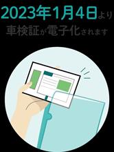 電子車検証特設サイトが開設されましたね