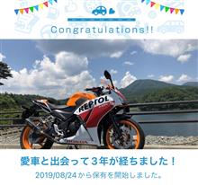 愛車と出会って3年！