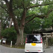 お祓いへGO
