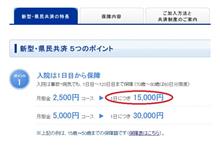 県民共済、素晴らしいなぁ。