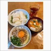 今日の夕飯🙂