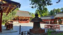 あじわいの朝と神社。 あじわいの朝と神社。