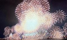 なにわ淀川花火大会（1枚目は📺😅）