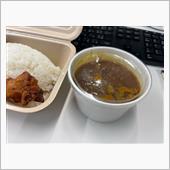 ランチボックスで唐揚げカレー