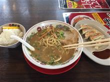 天一コッテリ餃子定食