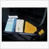 洗車用のスポンジが傷みました
