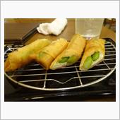 アスパラガスとクリームチーズ