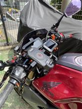 CB250Rドラレコ取付完了