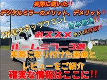 新型ミラーに取り付けることができるデジタルミラーを考える‼️