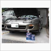 スープラのエンジンオイル交換