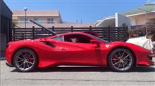 NDロードスター vs フェラーリ F488ピスタ