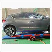 DS4タイヤ交換→修理工場へ