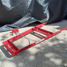自作バイクムーバーの塗装