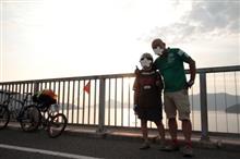 トレーラーバイクで娘とキャンプ（しまなみライド）　前半