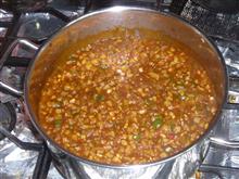 キーマカレー（もどき）。