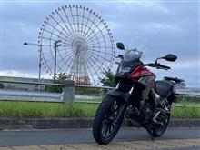 もうすぐ見納めのお台場観覧車と工場夜景