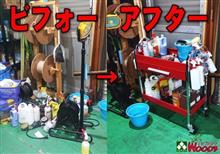 整理できない人必見！　工具も洗車用品もツールカートでバッチリ！