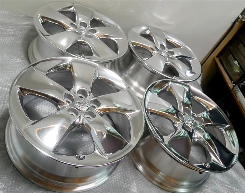 TOYOTAプリウス純正17インチ鋳造(CAST)バレル3次元研磨ノー TOYOTAプリウス純正17インチ鋳造(CAST)バレル3次元研磨ノー