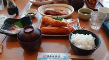 大きなエビフライ❗(*^￢^*)