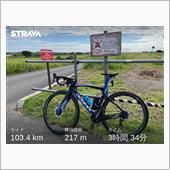 チャリ100km