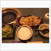 個室焼肉屋でランチ