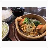 煮込みとろたまハンバーグ