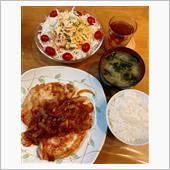 今日の夕飯🙂