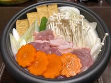 今シーズン初の鍋