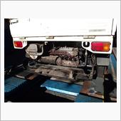 農道号のオイル交換
