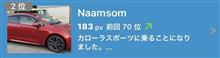 ランキング2位、ありがとうございました