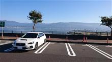 諏訪湖は、天気が良いです。