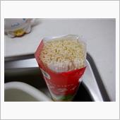 お昼に水漬けパスタ