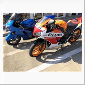 CBR250RとZX-12R ...