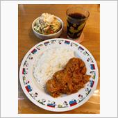 今日の夕飯🙂
