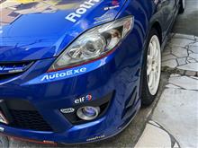 洗車完了。