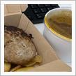 ランチボックスでハンバーグカレー