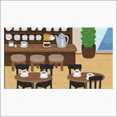 ゆみたんと郊外のカフェにドラ ...
