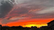 夕方の空