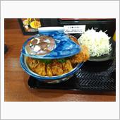 ボリューム満点のカツ丼