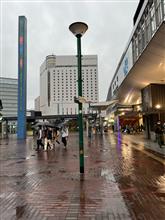 雨なので乗り鉄