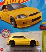 ホットウィール ベーシック ホンダ シビック タイプR [EK9型] (2ndロット)