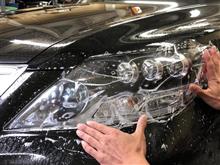 LEXUS LS の ヘッドライトをリピートで、リバイバル施工！