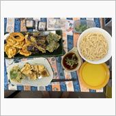 御嶽山登山翌日の昼食と夕食　 ...