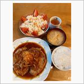 今日の夕飯🙂