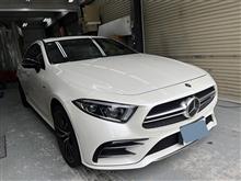 メルセデスベンツ CLS　グリル交換！