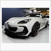 BRZフロント周りのカーボン ...