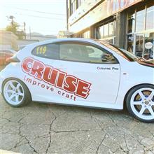 ＧＲヤリス ２号車をシート交換です！