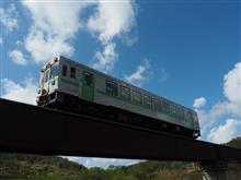 留萌本線 大和田駅と第八留萌川橋梁